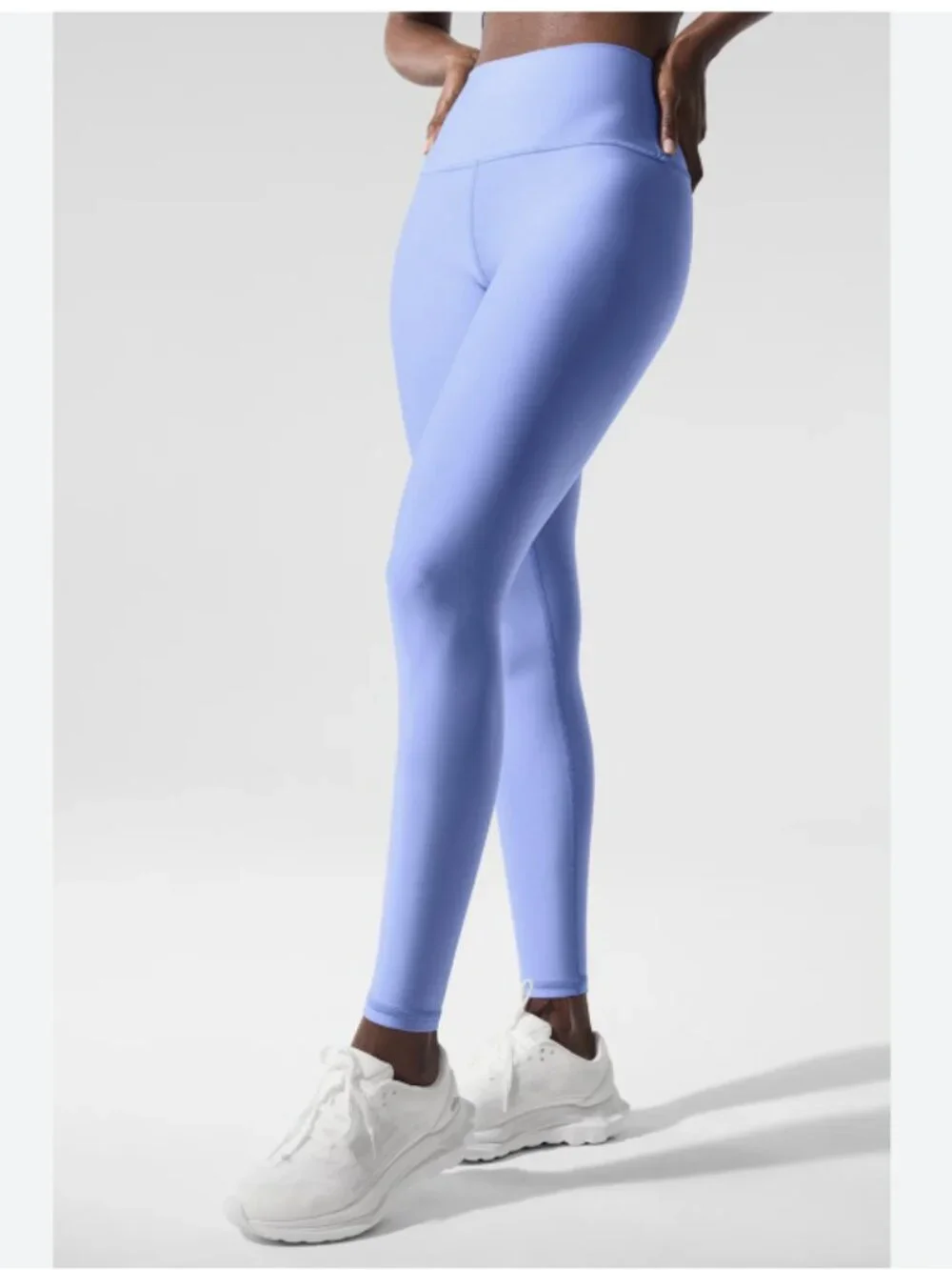 ALO Yoga 7/8 High-Waist Airlift Legging Crystal Clear Blue Size Small
